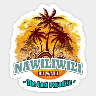 Nawiliwili The Last Paradise Sticker